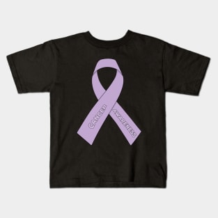 Cancer Awareness Ribbon Kids T-Shirt